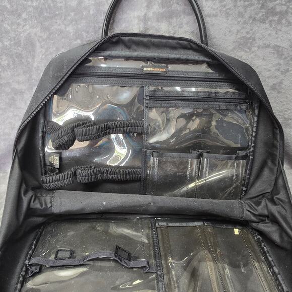 BCBGMAXAZRIA BCBG Overnight Makeup & Toiletries Travel Organizer Bag Satchel - Picture 7 of 16